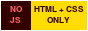 No JavaScript - HTML and CSS only